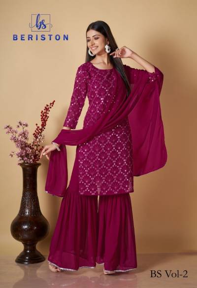 BS VOL-2 BY BERISTONE EMBROIDERY SALWAR KAMEEZ WHOLESALER IN INDIA